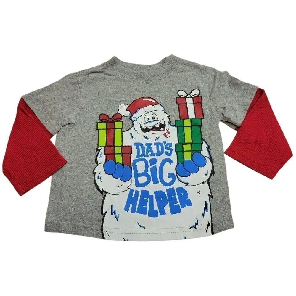 Abominal Snowman Christmas shirt 18 mo